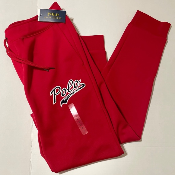 Polo Ralph Lauren Cursive Logo Joggers Men’s Medium - Picture 2 of 5